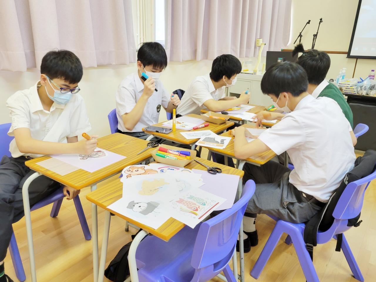 創意可以源於個人，學會互相分享，就能為作品增添色彩。