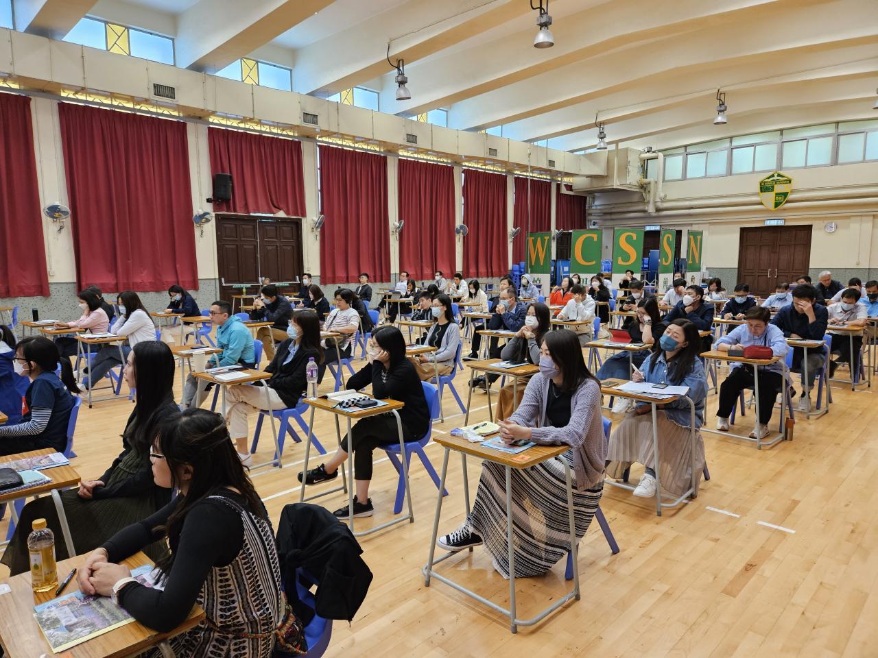 老師投入參與專業交流