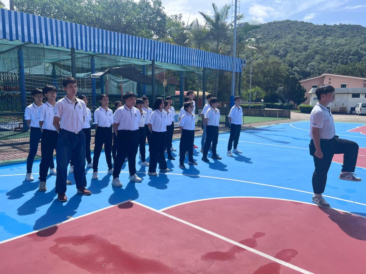 聖約翰救傷隊日常紀律訓練